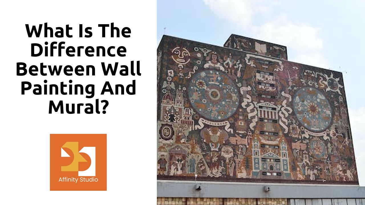 You are currently viewing What is the difference between wall painting and mural?