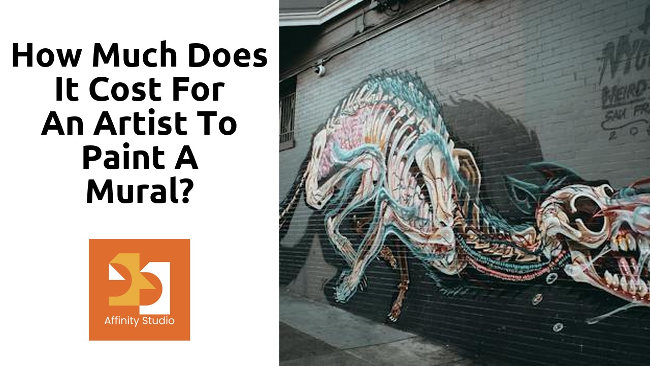 You are currently viewing How much does it cost for an artist to paint a mural?